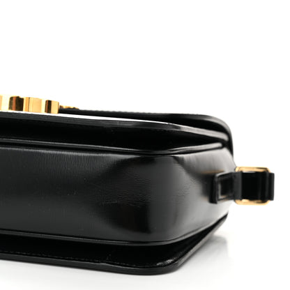 Celine Shiny Calfskin Teen Triomphe Black 10 of 10