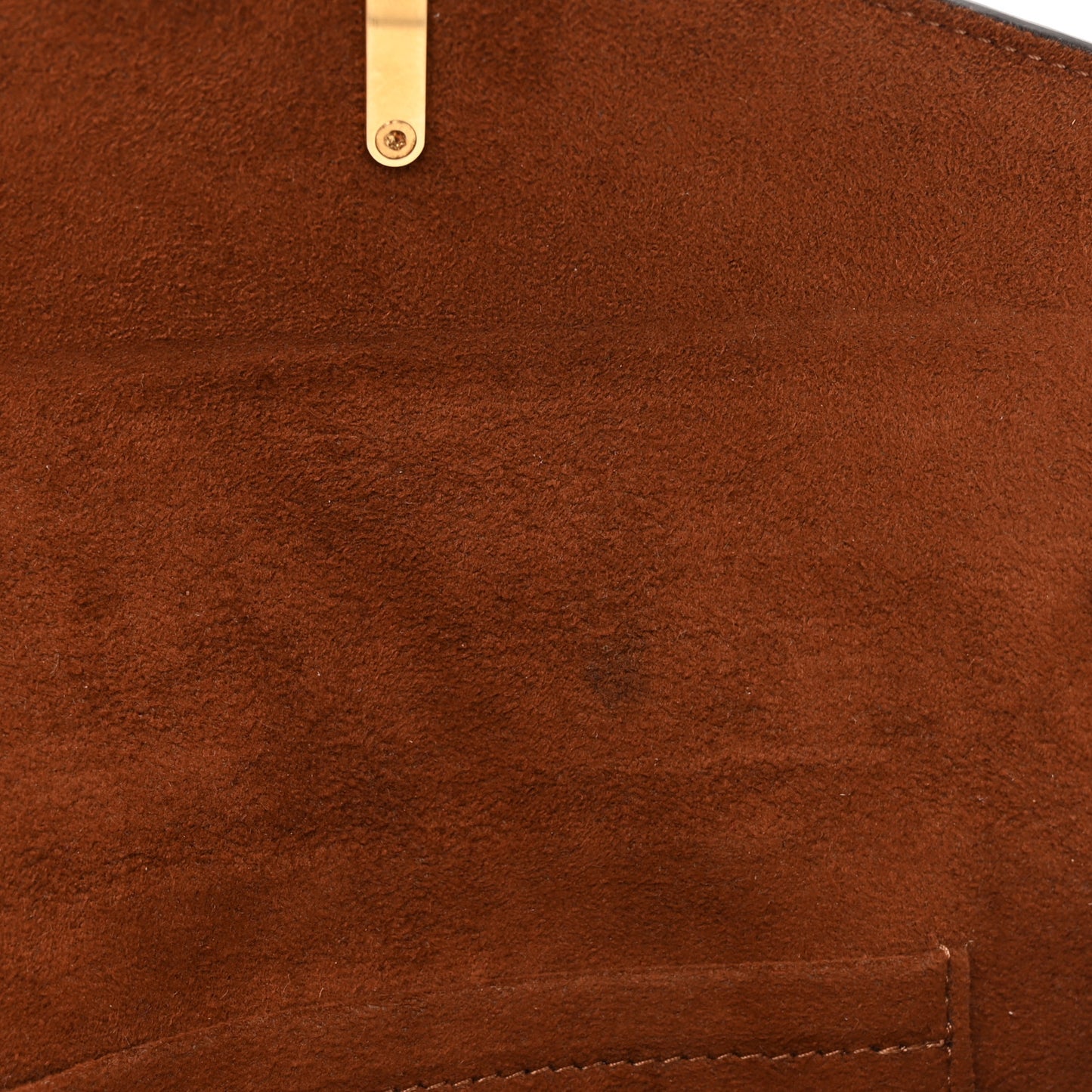 Monogram Padlock On Strap Caramel