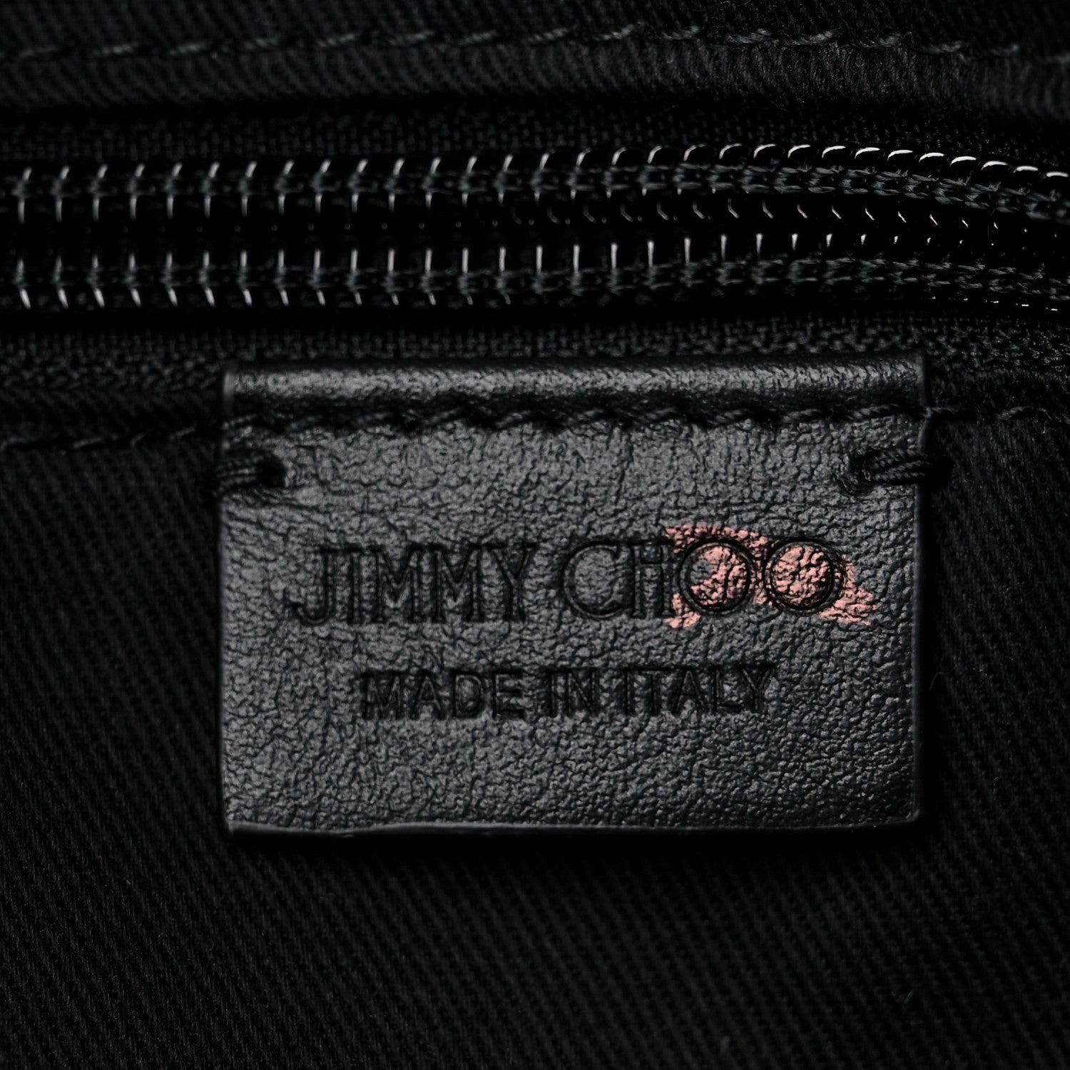 Jimmy Choo Crocodile Embossed Hobo Bag Black 6 of 8