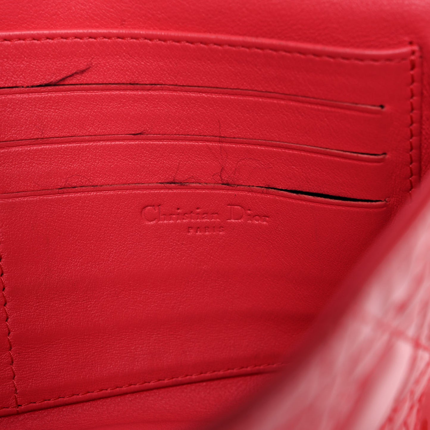 Patent Cannage New Lock Pouch Coral