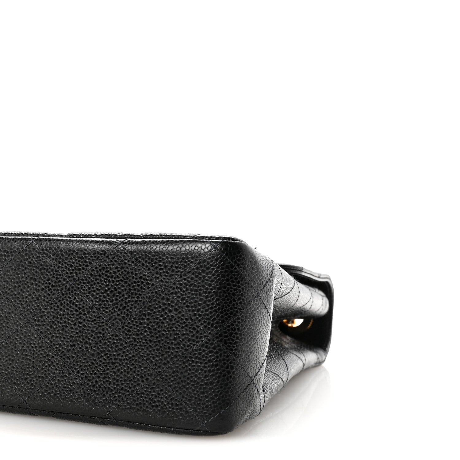 Chanel Caviar Jumbo Single Flap Black 10 of 10