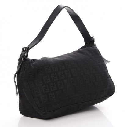 Fendi Zucchino Baguette Black 3 of 9