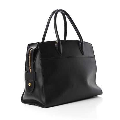 Prada Saffiano City Calfskin Medium Esplanade Tote Black 3 of 10