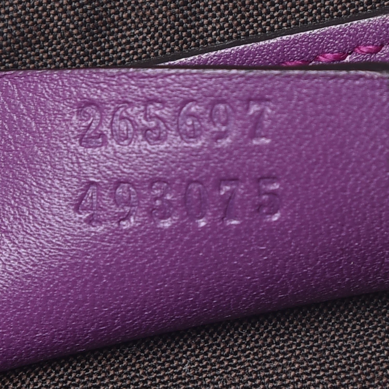 Gucci Guccissima Medium Joy Boston Purple 8 of 15