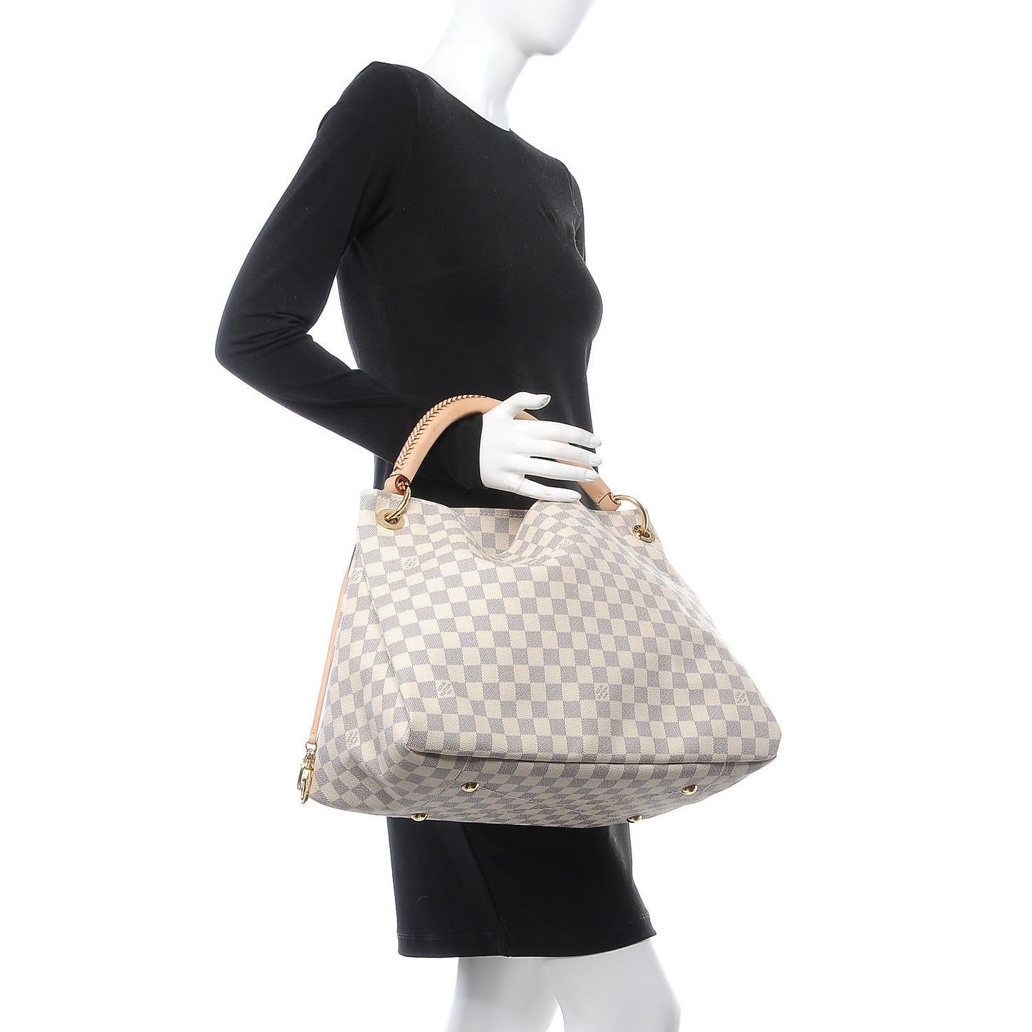 Damier Azur Artsy MM