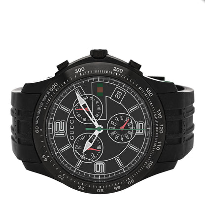 Gucci PVD Stainless Steel 44mm G-Timeless Chronograph Quartz Watch Black 2 of 5