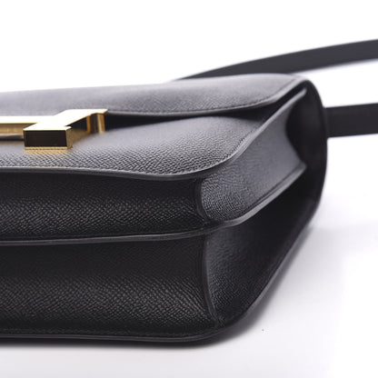 Hermes Epsom Constance 24 Black 9 of 21