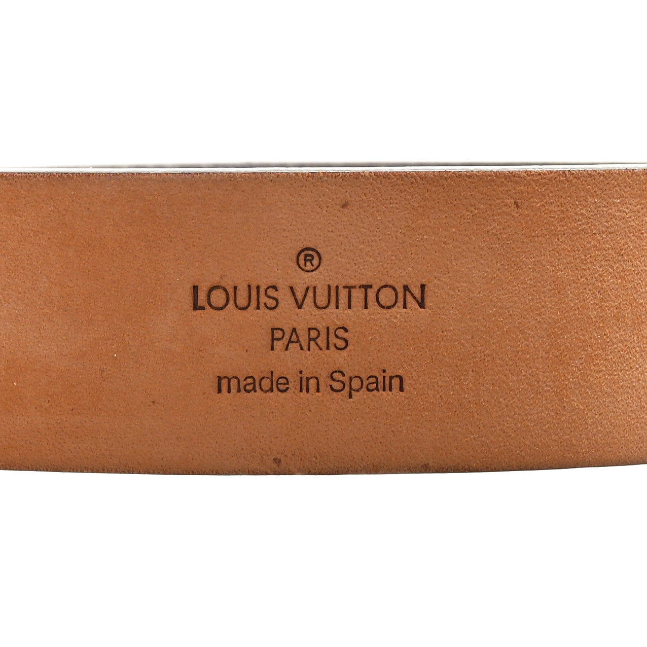 Damier Ebene Ceinture Belt Gold Buckle