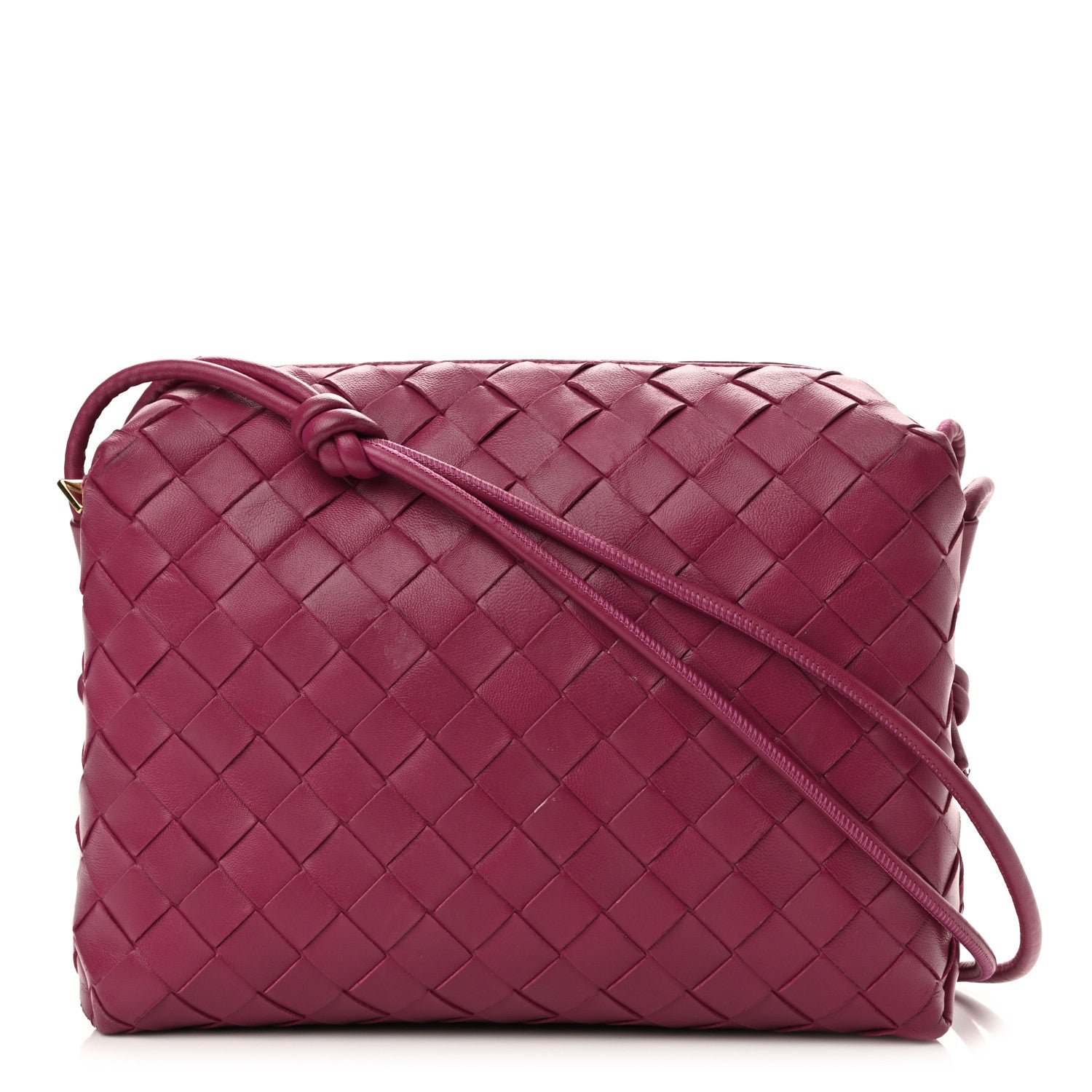Bottega Veneta Nappa Intrecciato Small Loop Camera Bag Cinnabar 1 of 12