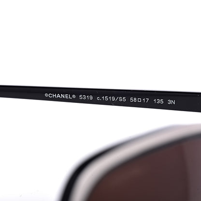 Chanel CC Sunglasses 5319 Black White 5 of 8