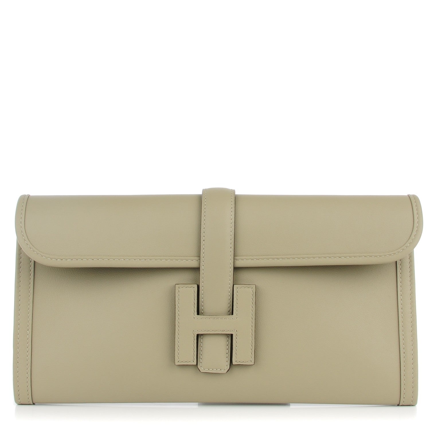 Hermes Veau Swift Jige Elan 29 Clutch Sauge 1 of 7