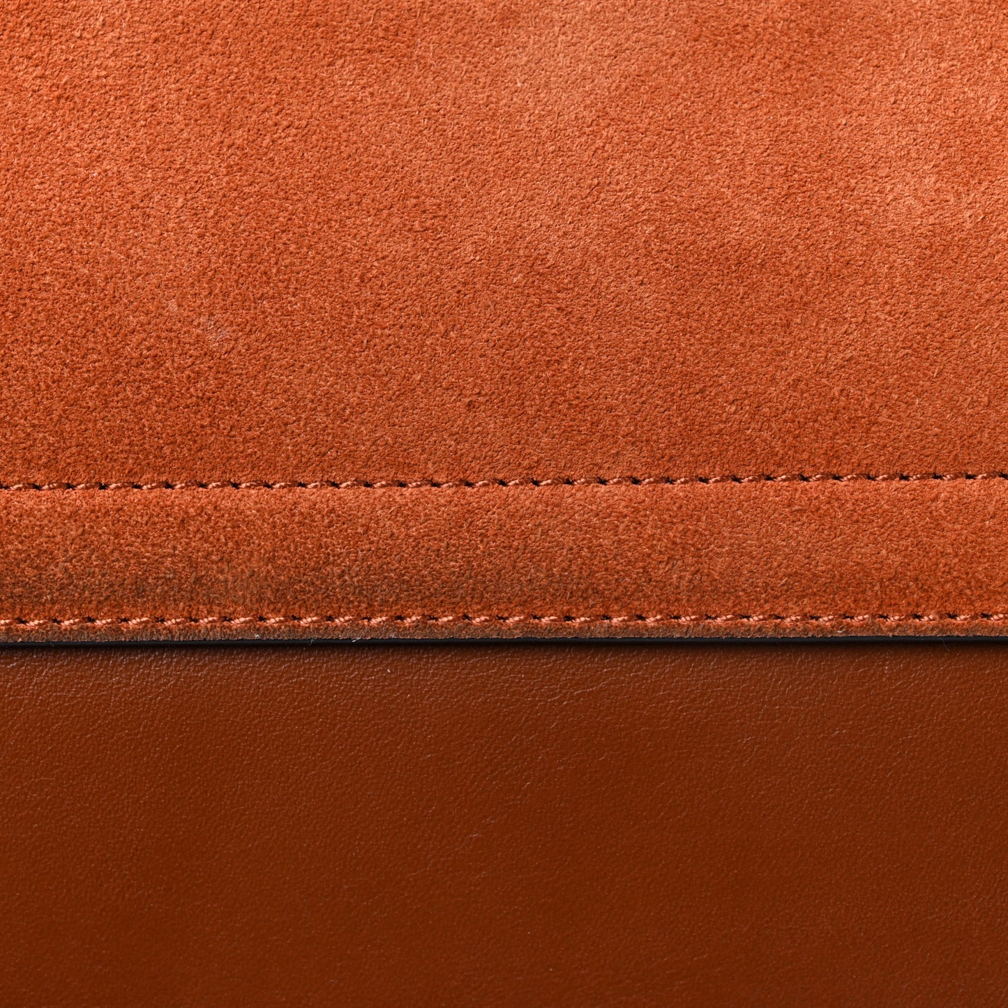Suede Calfskin Medium Faye Shoulder Bag Tobacco