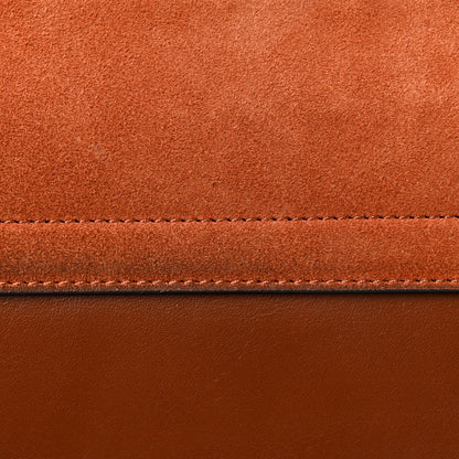 Chloe Suede Calfskin Medium Faye Shoulder Bag Tobacco 15 of 15