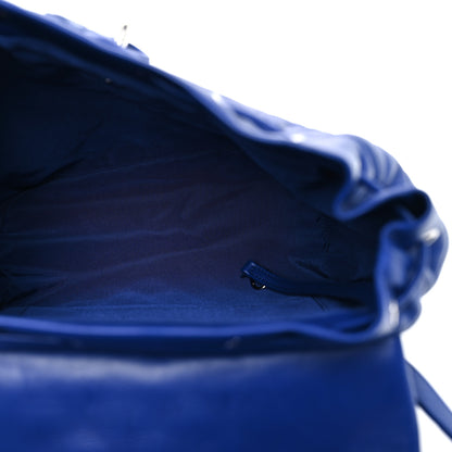 Chanel Lambskin Quilted Large Urban Spirit Backpack Blue 4 of 10