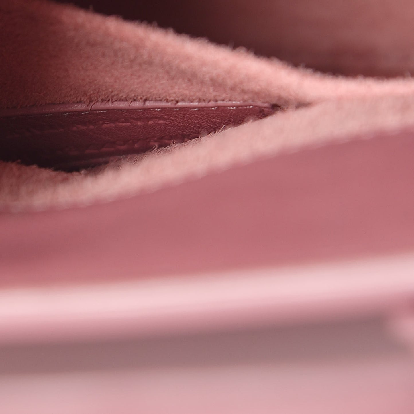 Calfskin Nano Sac De Jour Rose Dark