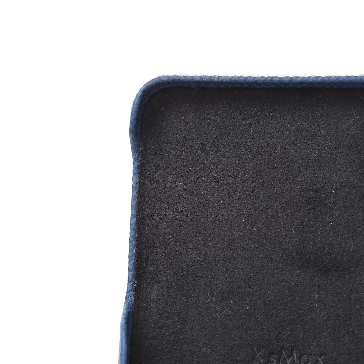 Monogram Taiga iPhone XS Max Bumper Cobalt