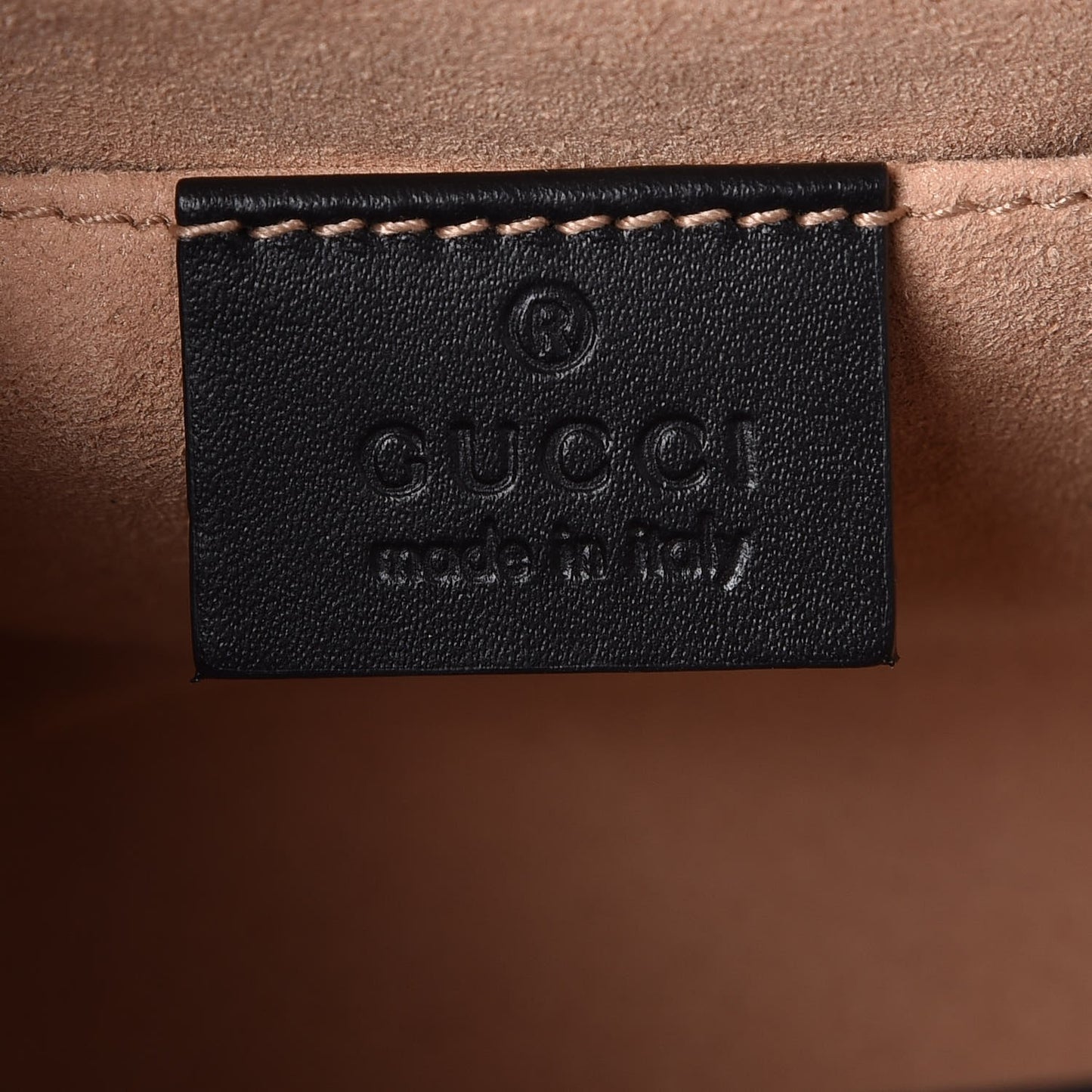 Guccissima Small Padlock Shoulder Bag Black