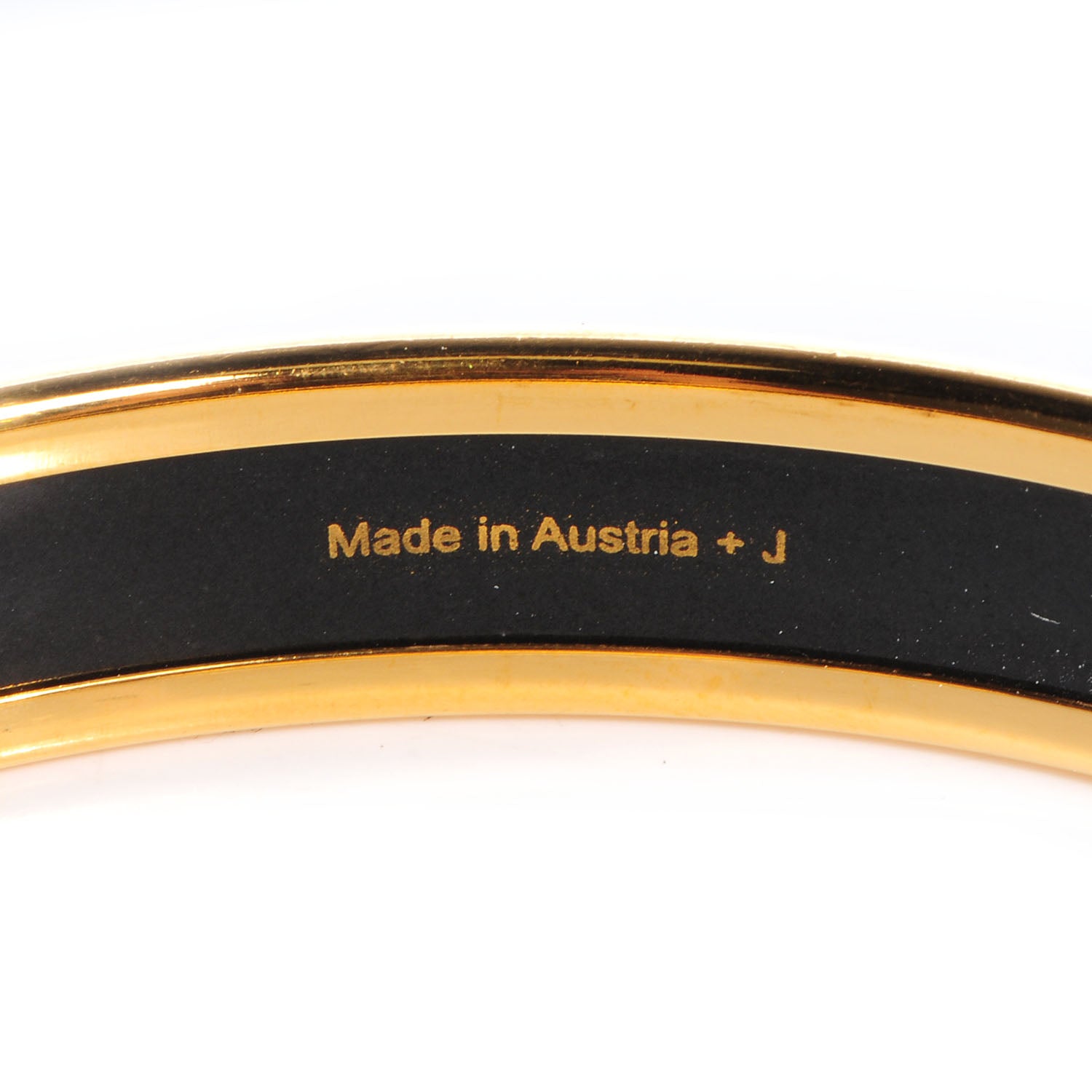 Hermes Enamel Printed Narrow Lion Bracelet 70 5 of 5