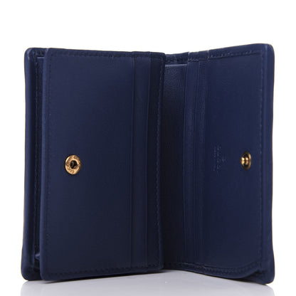 Gucci Canvas Flora Floral Trapuntata Zumi Card Case Wallet Great White Multicolor Blue Agata 5 of 6