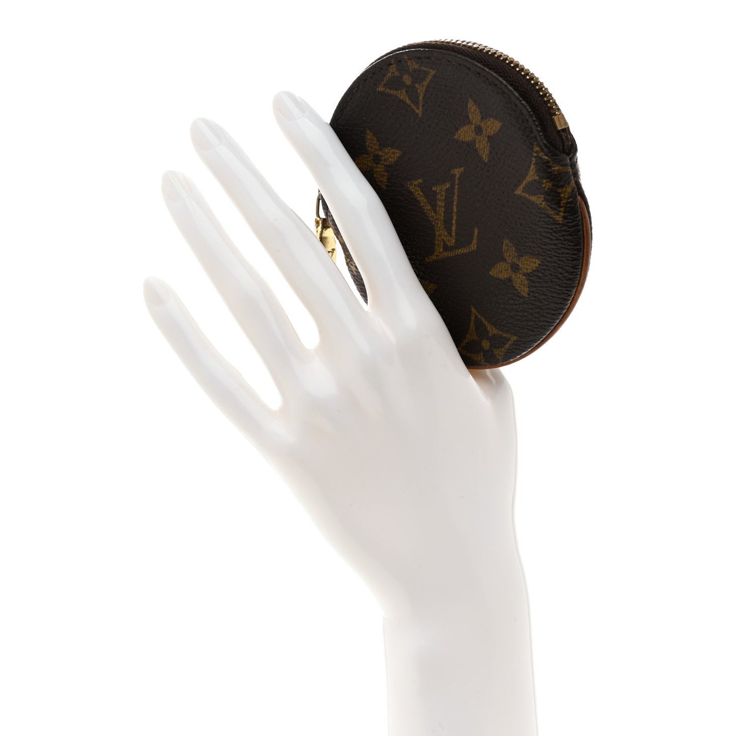 Monogram Round Coin Purse