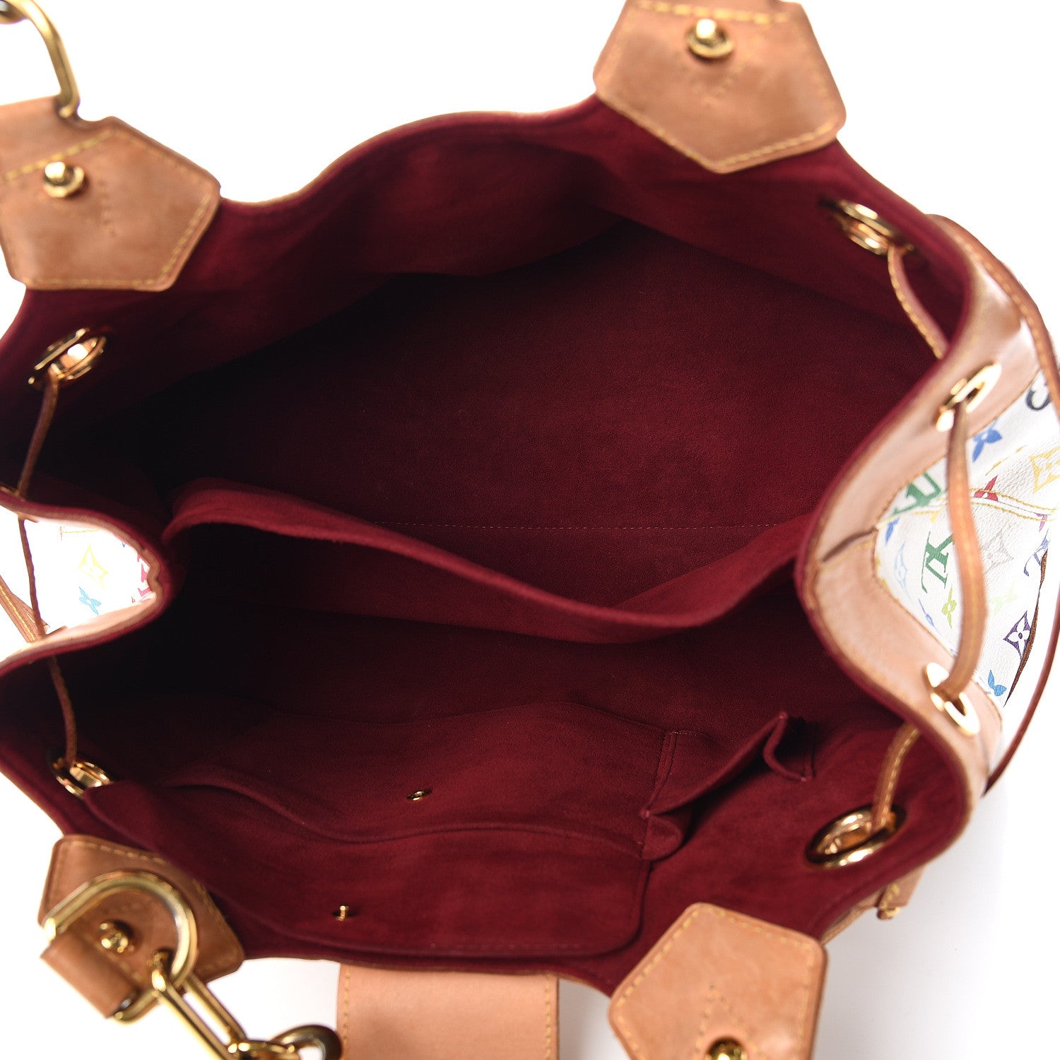 Louis Vuitton Monogram Multicolor Ursula White 4 of 11