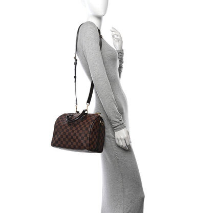 Louis Vuitton Damier Ebene Speedy Bandouliere 25 2 of 11