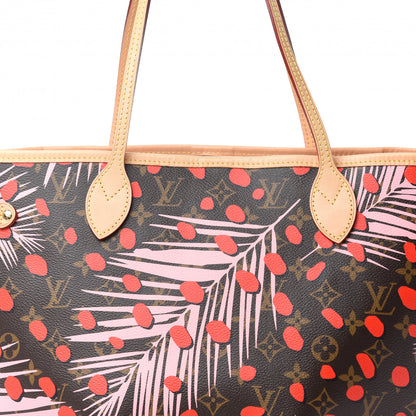 Louis Vuitton Monogram Jungle Dots Neo Neverfull MM Sugar Pink Poppy 9 of 9