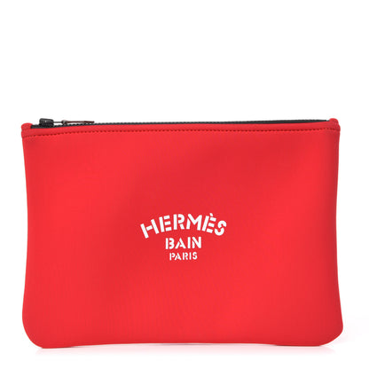 Hermes Neoprene Neobain Medium Rouge 1 of 6