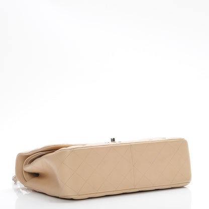 Chanel Caviar Quilted Jumbo Double Flap Beige Clair 4 of 7