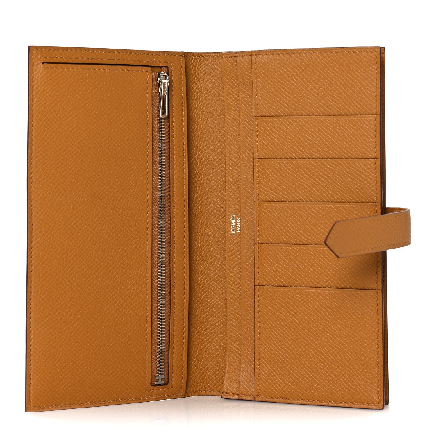 Hermes Epsom Bearn Gusset Wallet Sesame 5 of 10