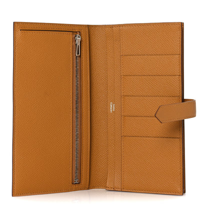 Hermes Epsom Bearn Gusset Wallet Sesame 5 of 10