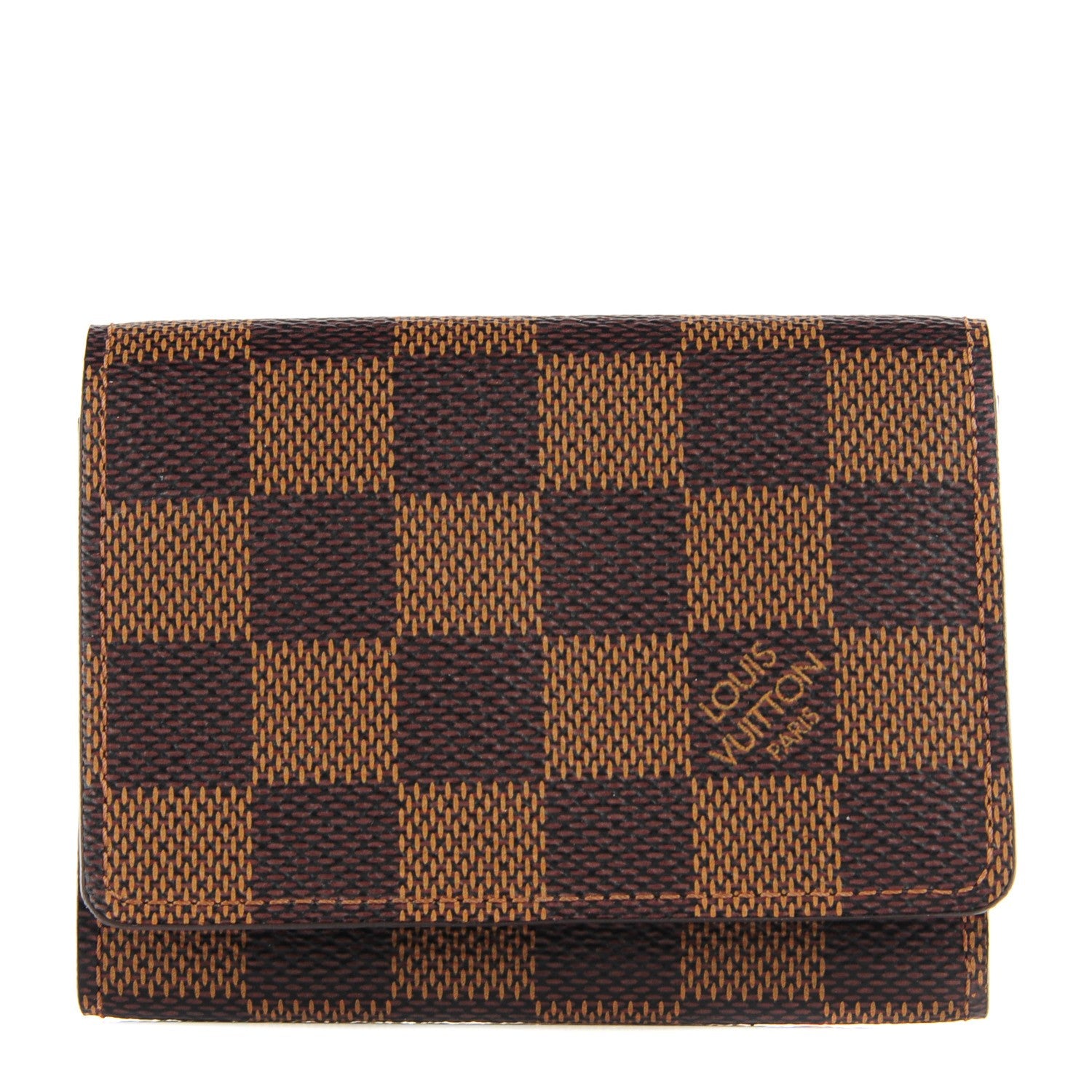Louis Vuitton Damier Ebene Business Card Holder 1 of 8