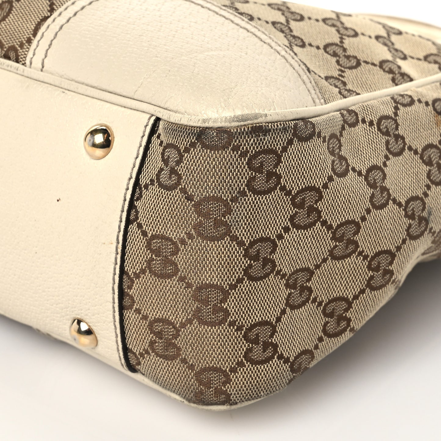 Monogram Medium Princy Tote Off White