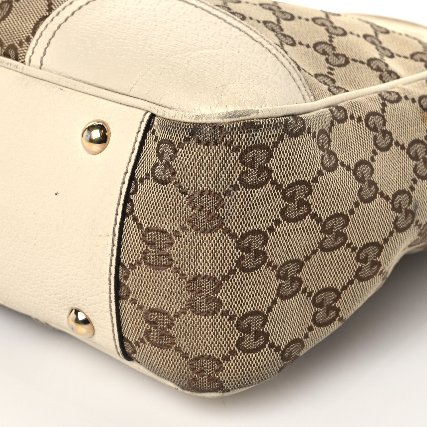 Gucci Monogram Medium Princy Tote Off White 9 of 12