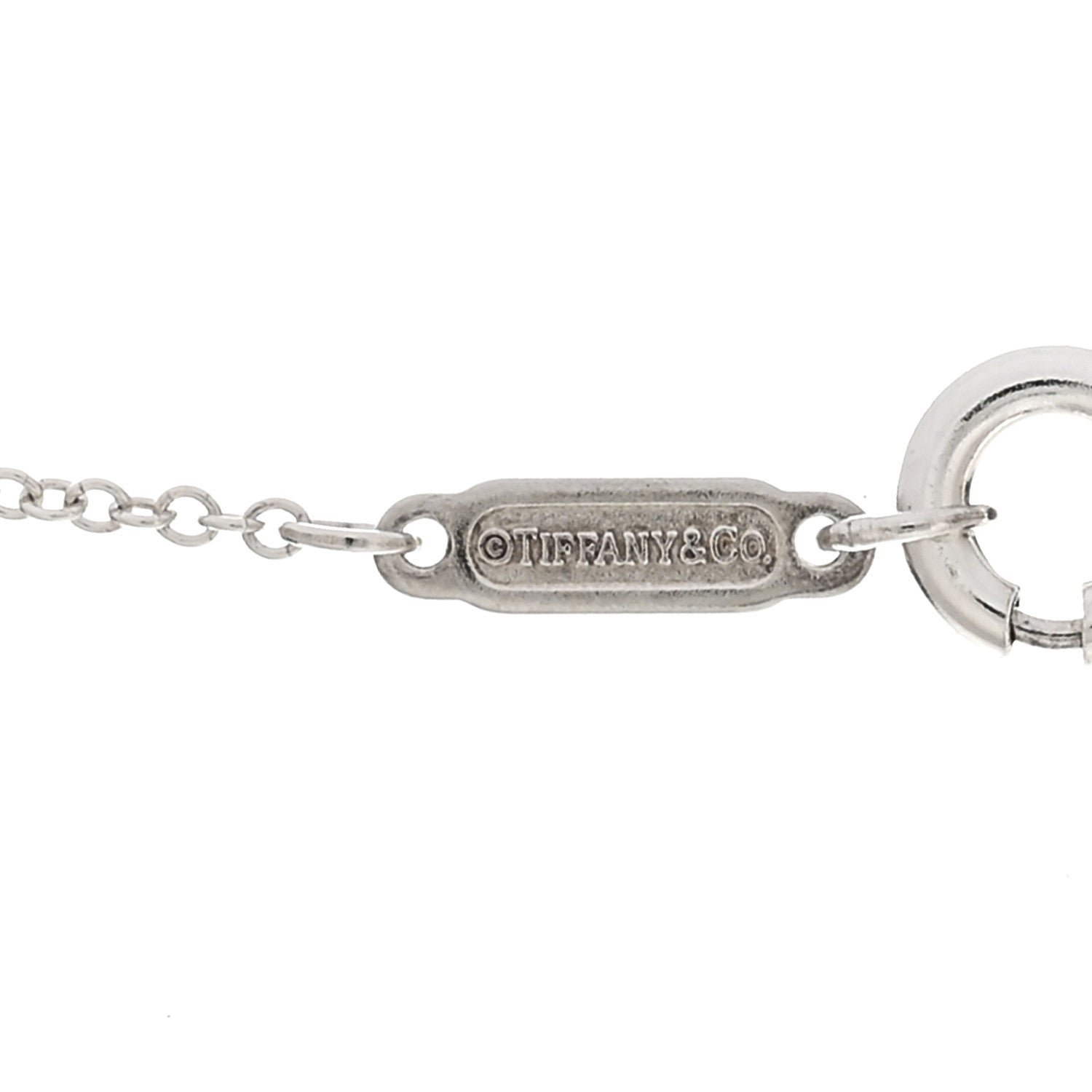 Tiffany Sterling Silver Chain Necklace 4 of 5