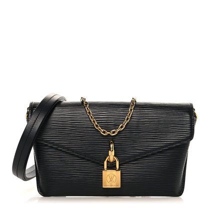 Louis Vuitton Epi Padlock On Strap Black 1 of 12