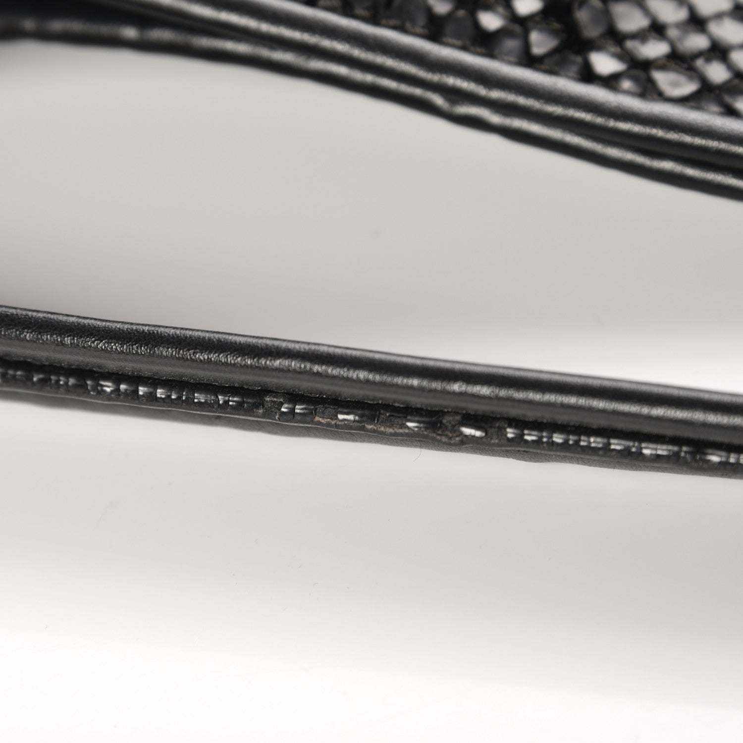 Stella McCartney Faux Python Bailey Boo Hobo Black 8 of 11