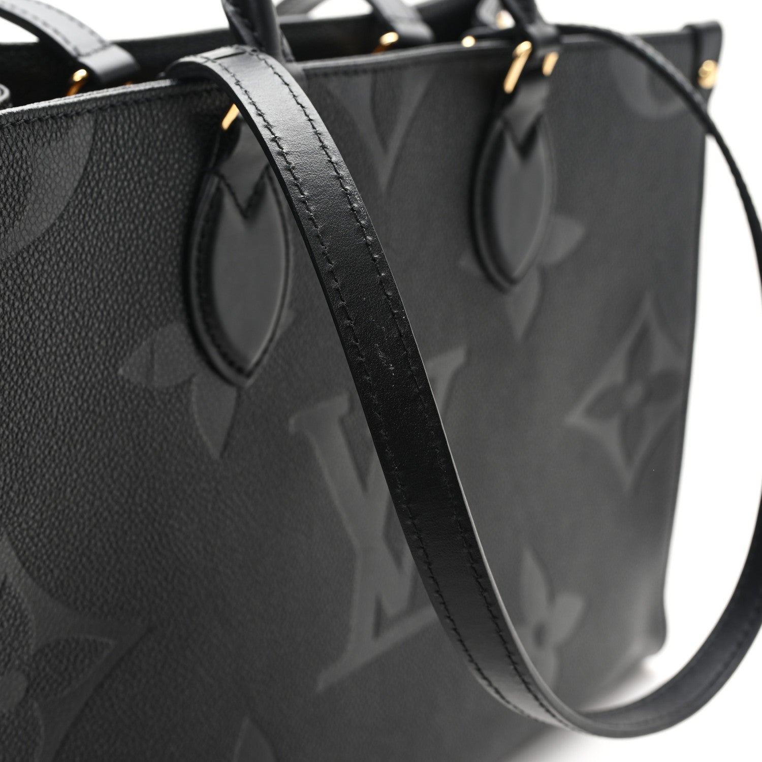 Louis Vuitton Empreinte Monogram Giant Onthego MM  Black 10 of 10