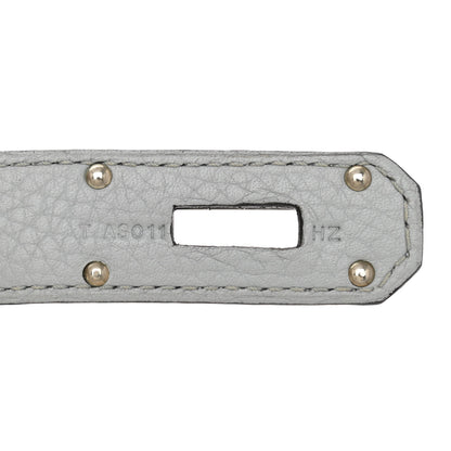 Hermes Taurillon Clemence Jypsiere 31 Gris Mouette 7 of 10