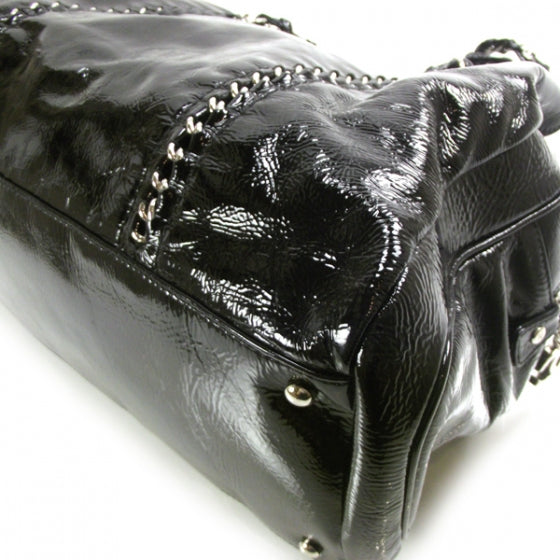 Chanel Patent Luxury Ligne Large Tote Black 5 of 12