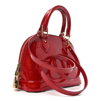 Louis Vuitton Vernis Alma BB Rose Indien 3 of 9