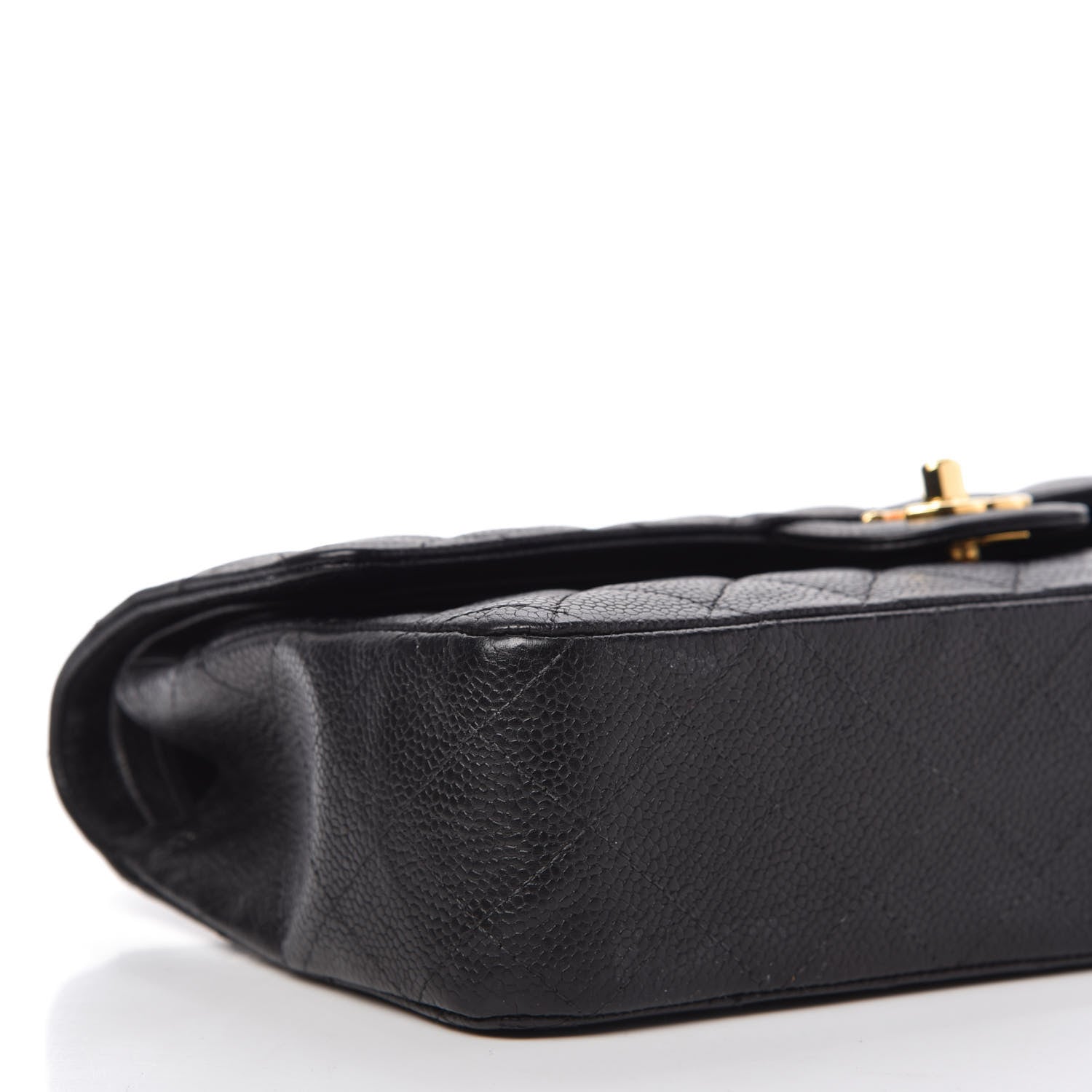 Chanel Caviar Quilted Medium Double Flap Black 6 of 9