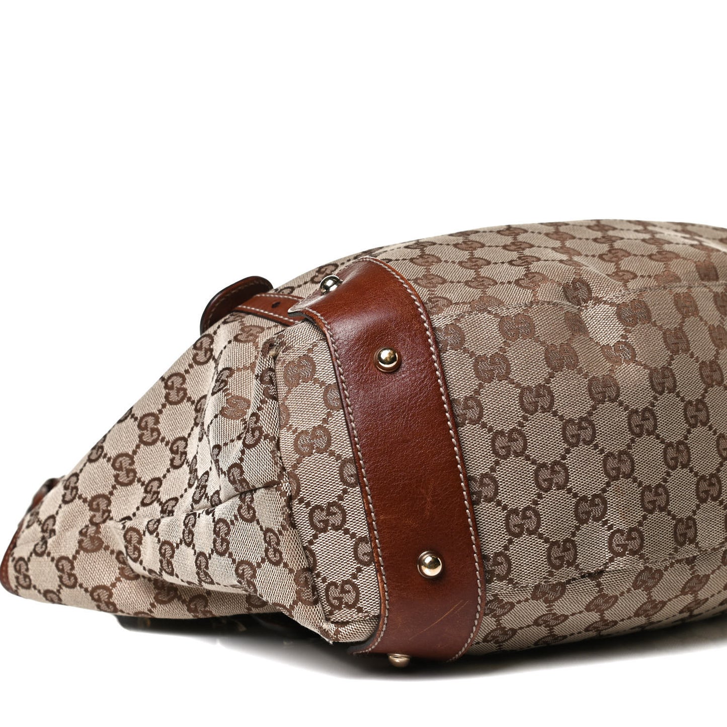 Monogram Medium Pelham Shoulder Bag Brown