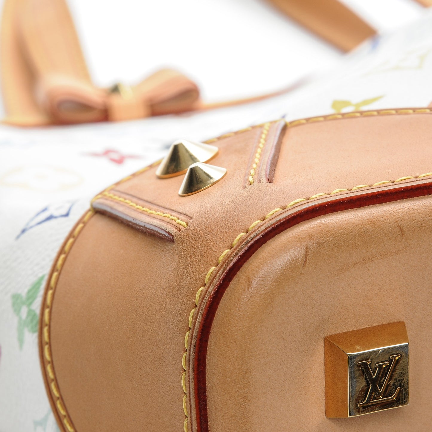Monogram Multicolor Sharleen GM White
