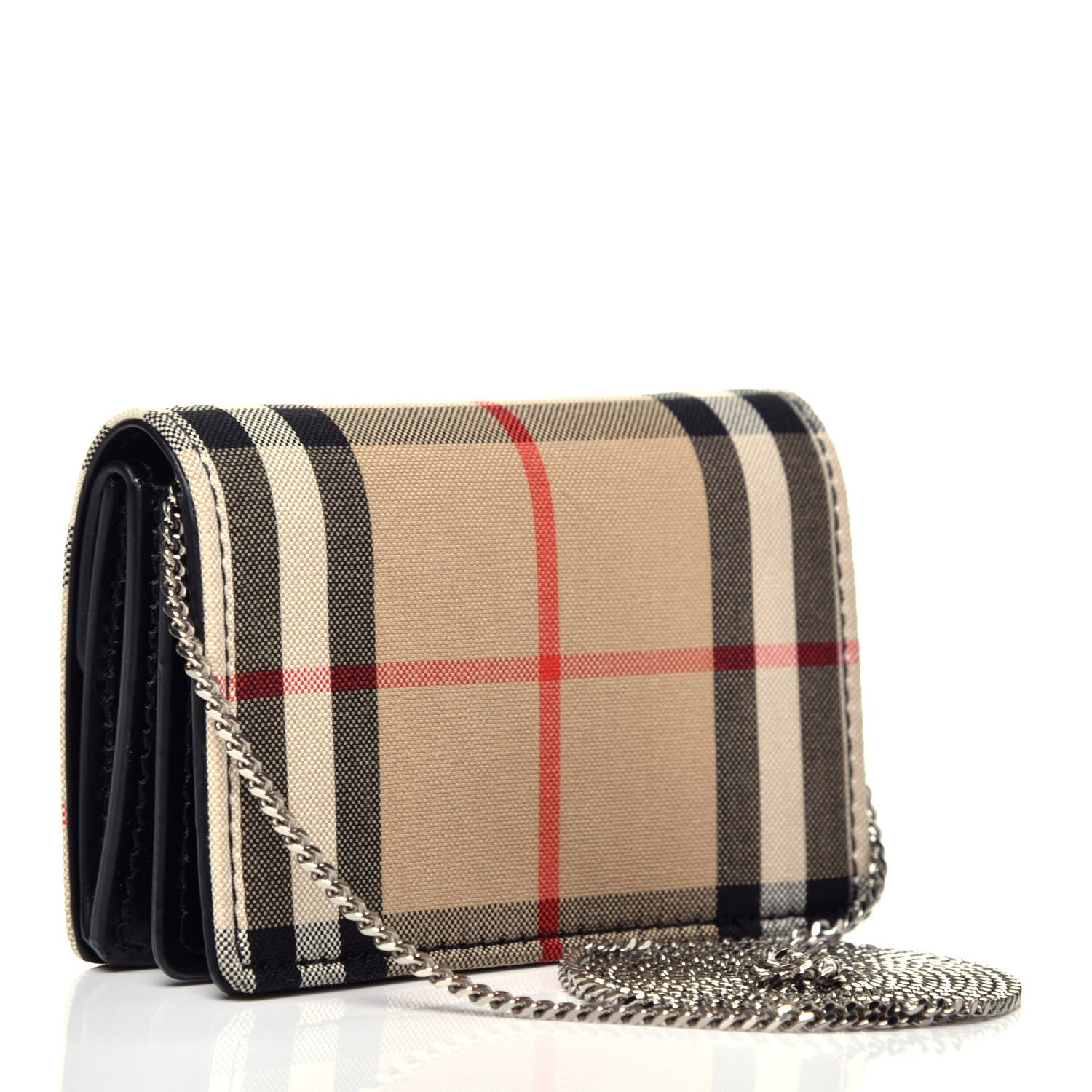 Burberry Vintage Check Jessie TB Crossbody Black 3 of 10