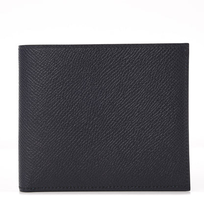 Hermes Epsom MC2 Copernic Compact Wallet Bleu Indigo Bleu Paradis 1 of 7