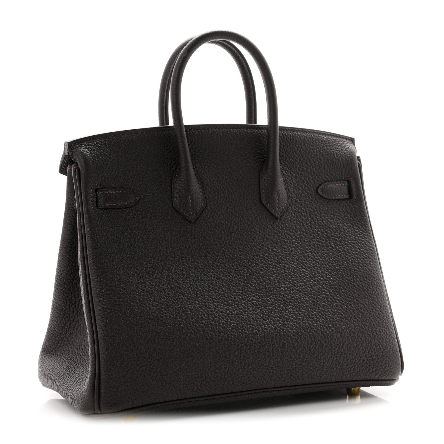 Hermes Togo Birkin 25 Bai Brun 3 of 11
