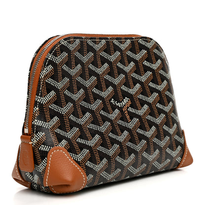 Goyard Goyardine Vendome Toiletry Pouch Black Gold 3 of 8
