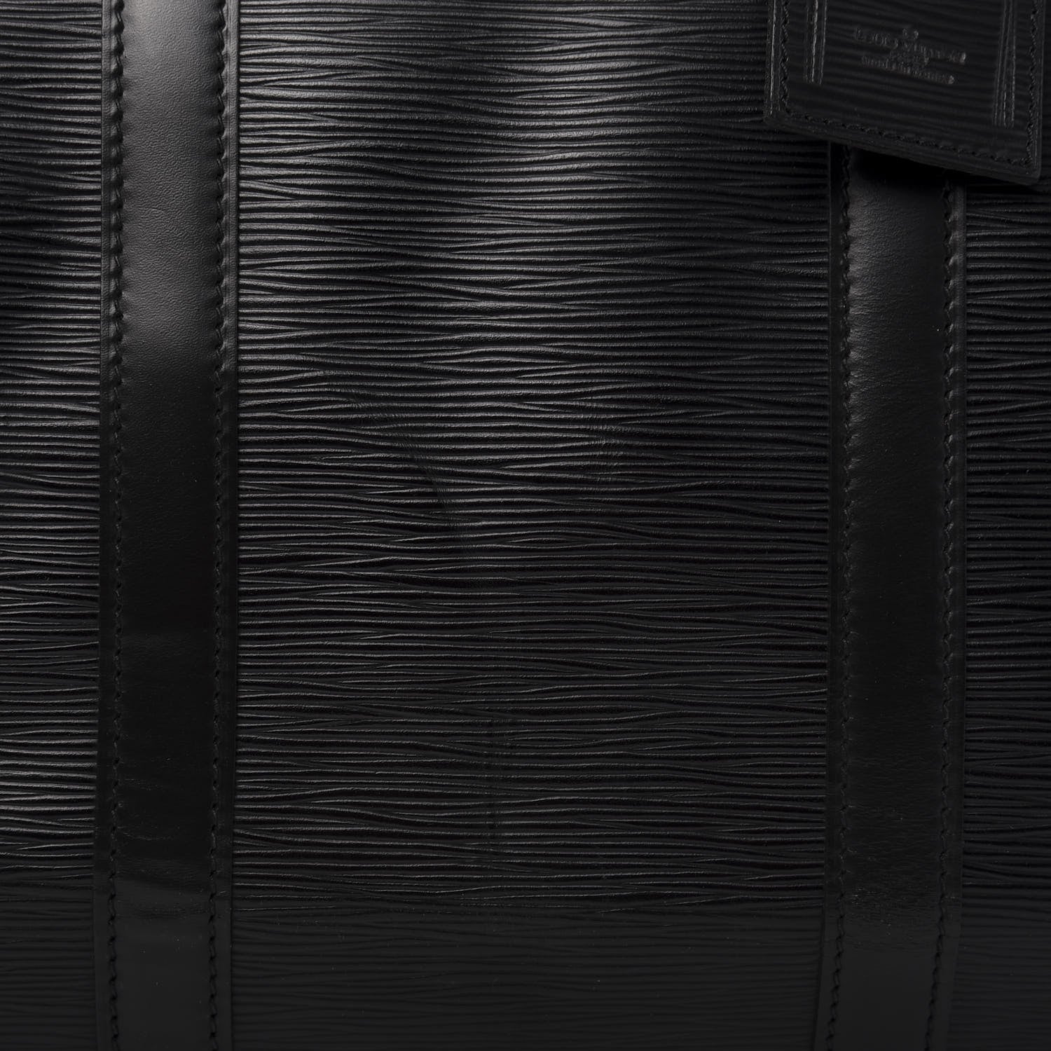 Louis Vuitton Epi Keepall 50 Black 8 of 12