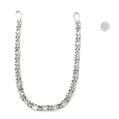 Louis Vuitton Metal My Flower Chain Bag Charm Silver 2 of 3